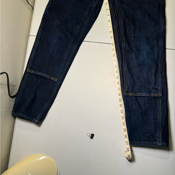 American Eagle double knee selvedge denim jeans 30 waist Work Pants. - Picture 10 of 16